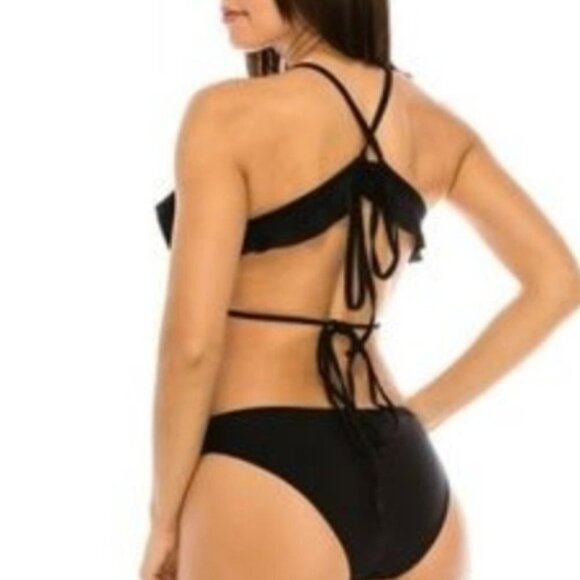 One piece Black Swimsuit - Picture 3 of 3